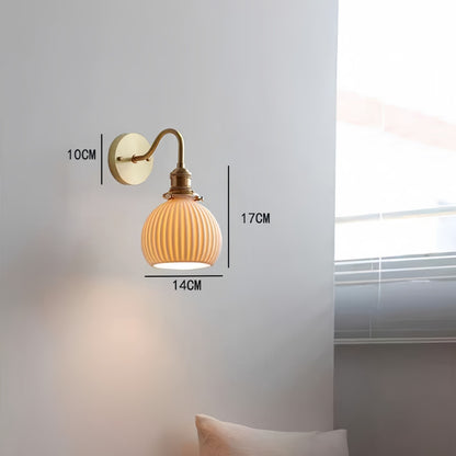 Elegante Wandlampe