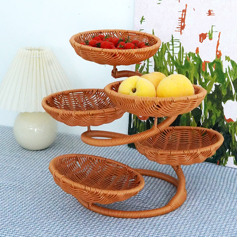 Multi-Ebenen Rattan Lagerung Brehn