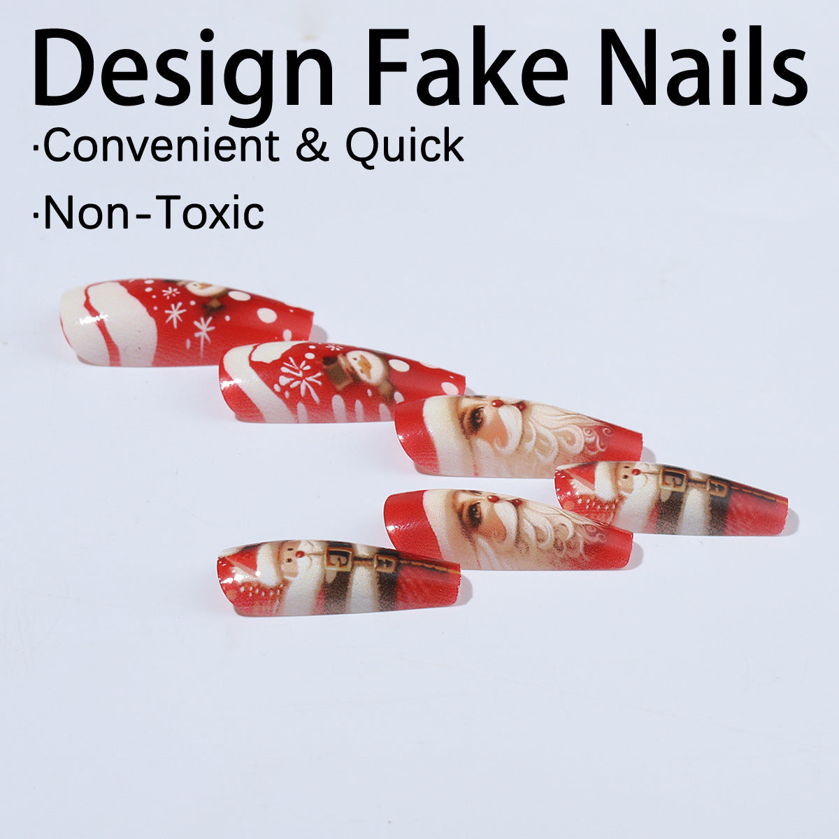 Kunstnagelset mit festlichen Weihnachtsmotiven Brehn 1789119139
