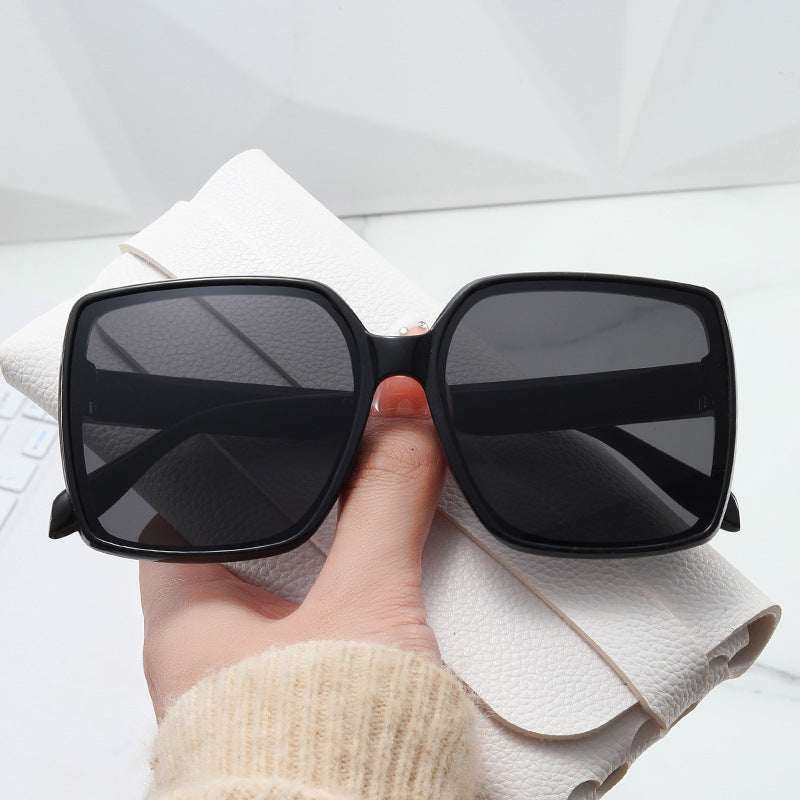 Damen oversized Sonnenbrille im modernen Schildpatt-Design Brehn