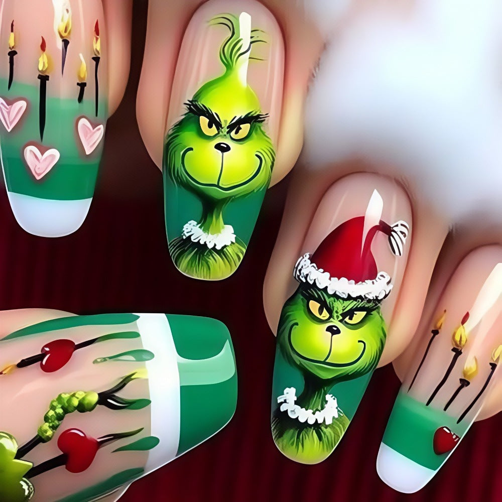 Kreative Weihnachtskunstnägel Brehn