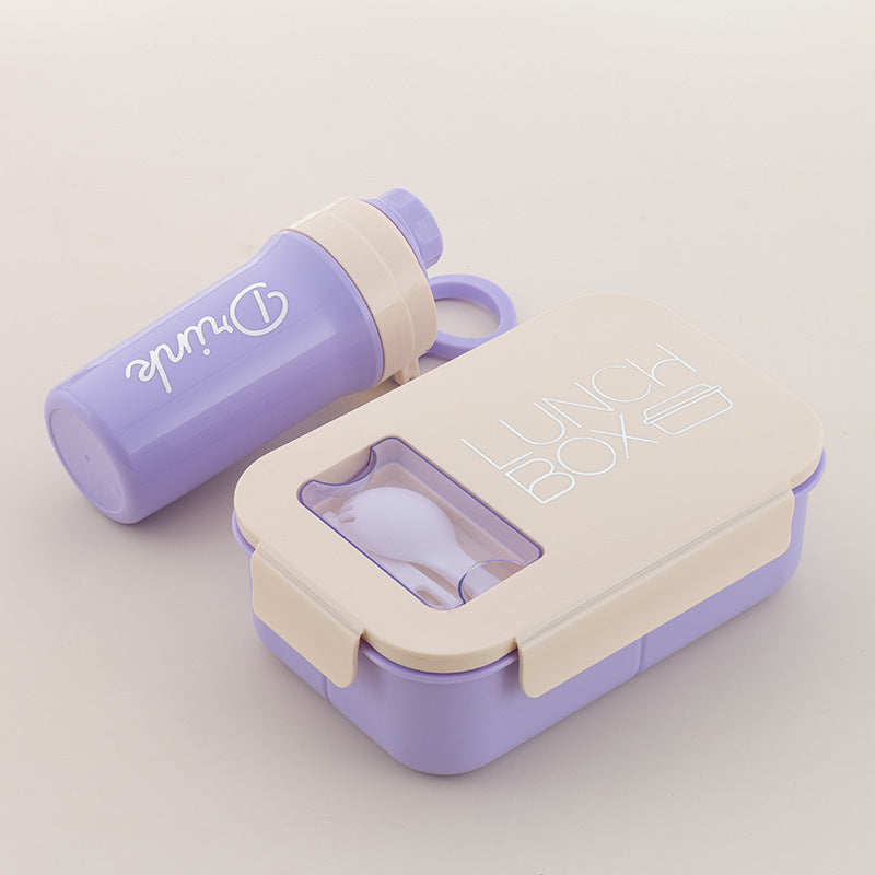 Stylische Lunchbox und Wasserflasche Set