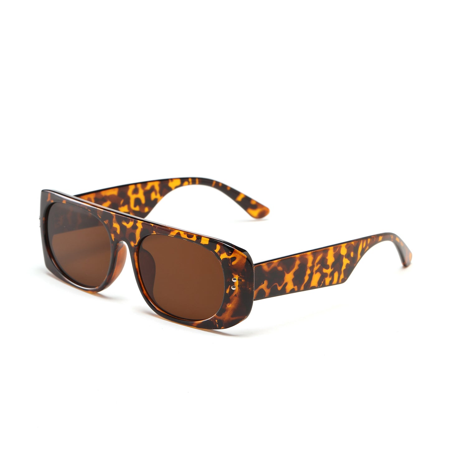 Damen trendige Sonnenbrille im modernen futuristischen Design Brehn