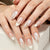 Elegantes Floral Gel Nagelkunst Set Brehn