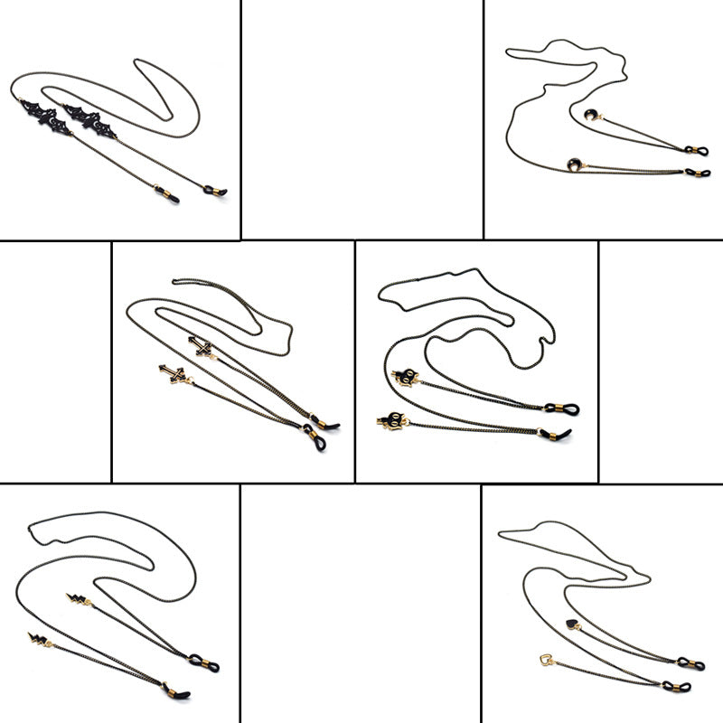 Künstlerischer Brillenkettenhalter Brehn