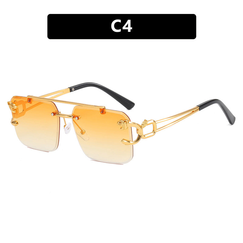 Damen Luxus-Sonnenbrille mit elegantem Metalldetail Brehn
