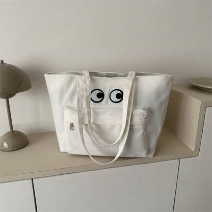 Spaß Augen-Embellished Tragetasche