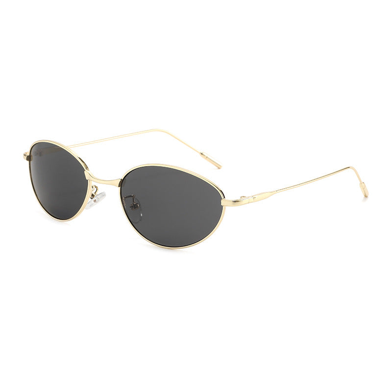 Damen modische Sonnenbrille im eleganten Ovaldesign Brehn