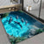 Künstlerisches Delfin Design Badmatte Brehn