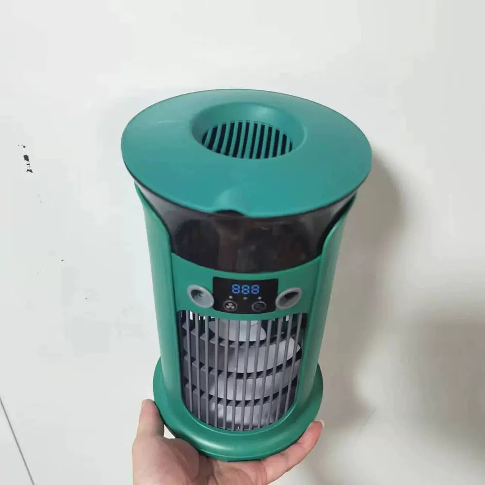 Unisex Einheitsgröße kompakter USB befeuchtender Luftzirkulationsturmventilator mit LED-Anzeige Brehn