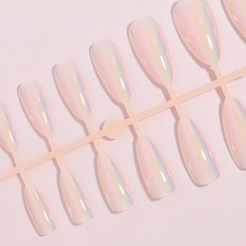 Iridescent Press-On Nail Set Brehn