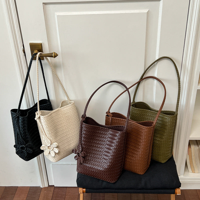 Gewebte Leder Eleganz Tote