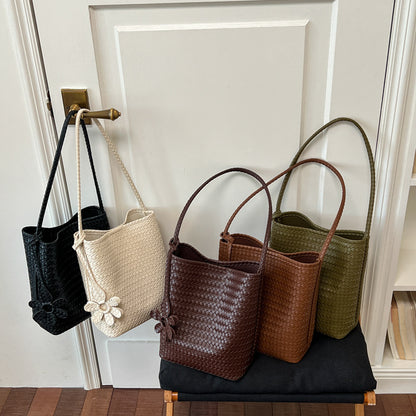 Gewebte Leder Eleganz Tote