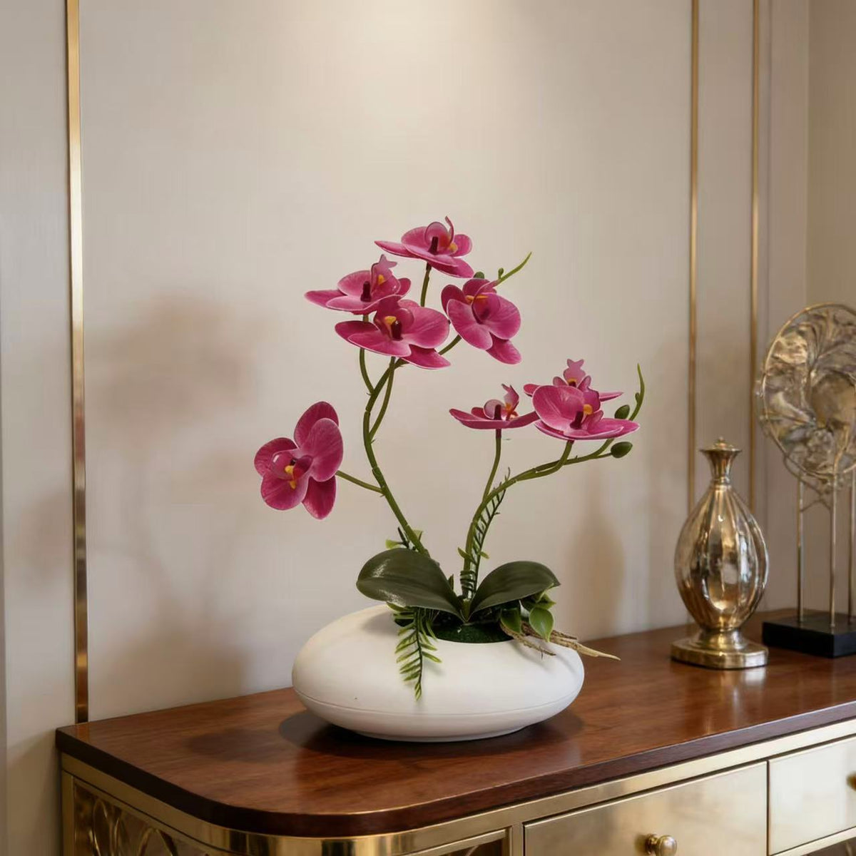 Lebensechte Orchideenblumenarrangement  1790480790