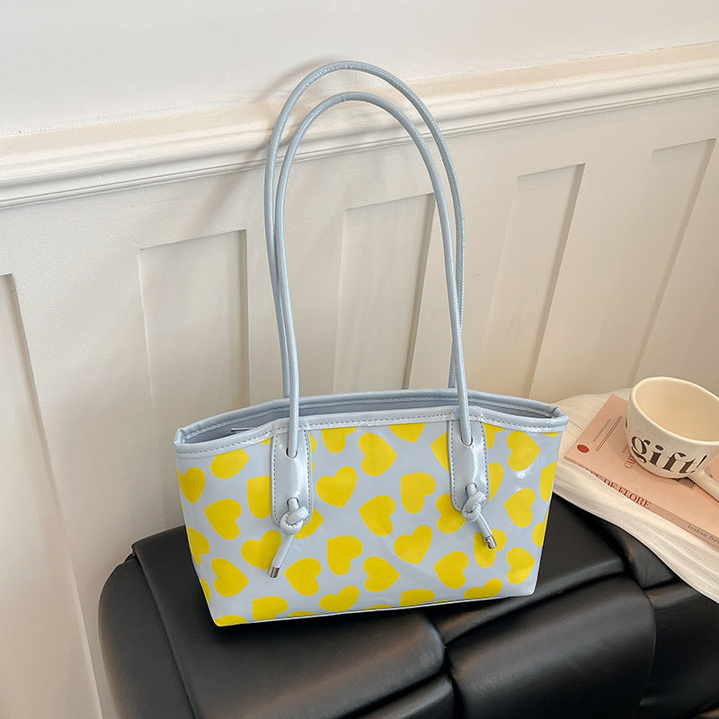 WoCasual Herz-Muster Tote Bag Brehn