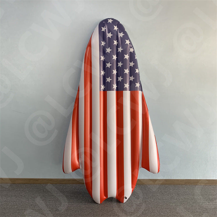 Unisex aufblasbares Surfbrett mit patriotischem Design Brehn
