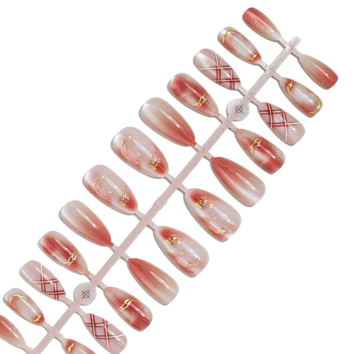 Premium Designer Press-On Nail Set Brehn
