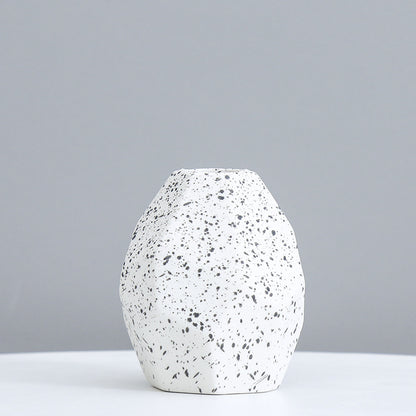 Geometrische dekorative Keramikvase Brehn