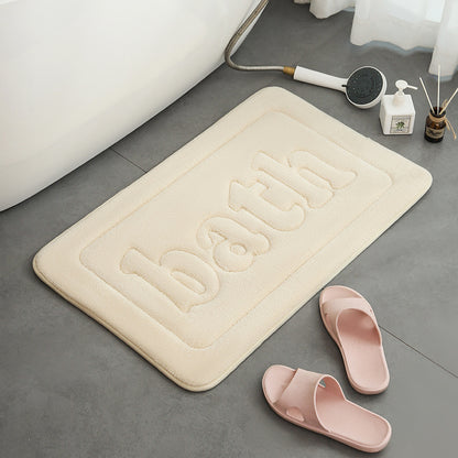 Absorbierende Memory-Schaum-Badematte Brehn
