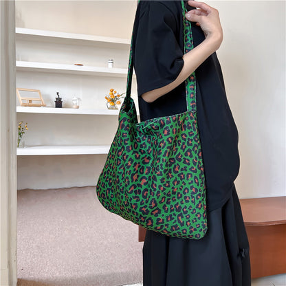 Stylische Tierdruck Schultertasche