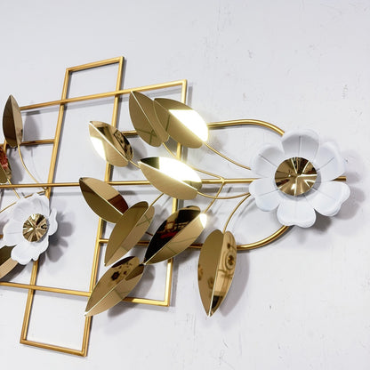 Elegante Botanische Wandkunstskulptur Brehn