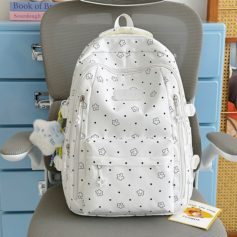 Trendige Floral Print Rucksack Brehn