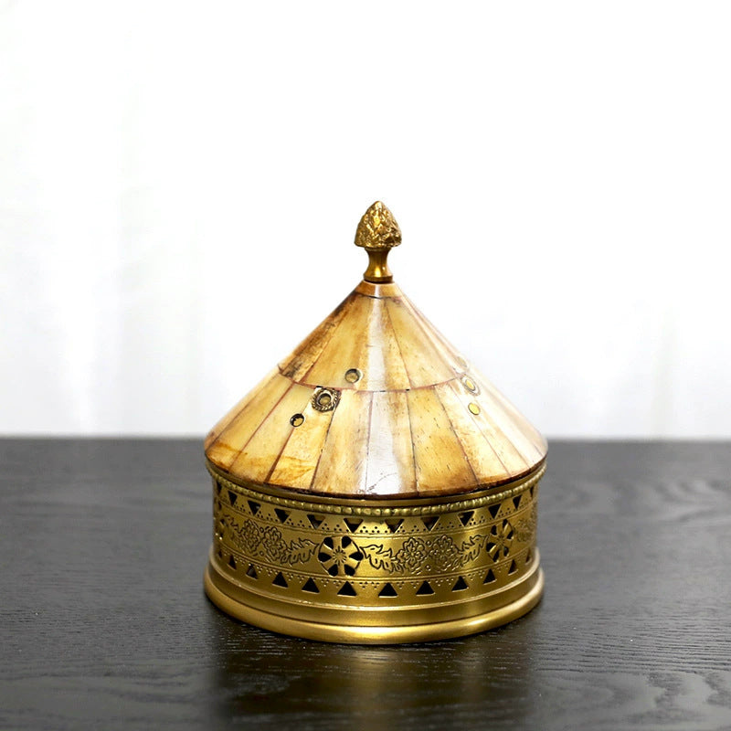 Elegante Messing Kerzenleuchter