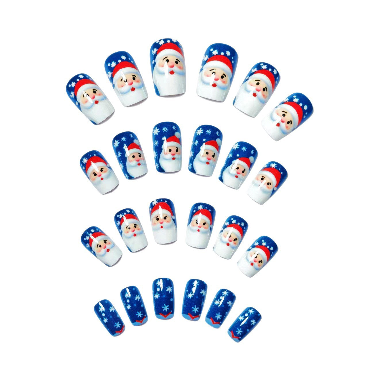 Kreative Weihnachtskunstnägel Brehn