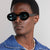 Damen modische ovalförmige Sonnenbrille mit innovativem Design Brehn