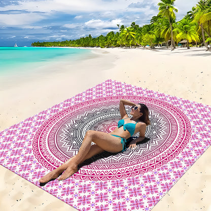 Mandala Design Strandmatte Brehn