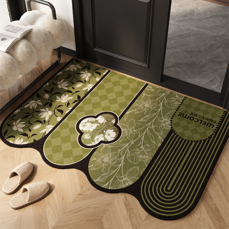 Botanisches Design Teppich