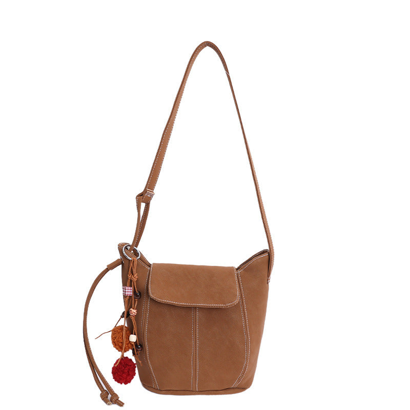 Minimalistische Bucket Schultertasche Brehn