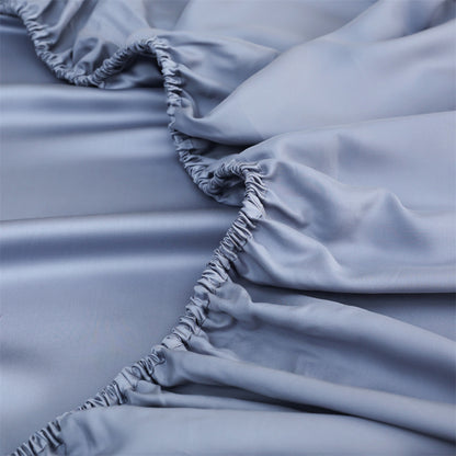 Luxuriöses Satin-Spannbettlaken-Set mit seidig-glattem Finish