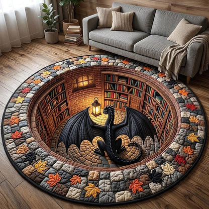 Künstlerischer Drachen-Themen-Teppich