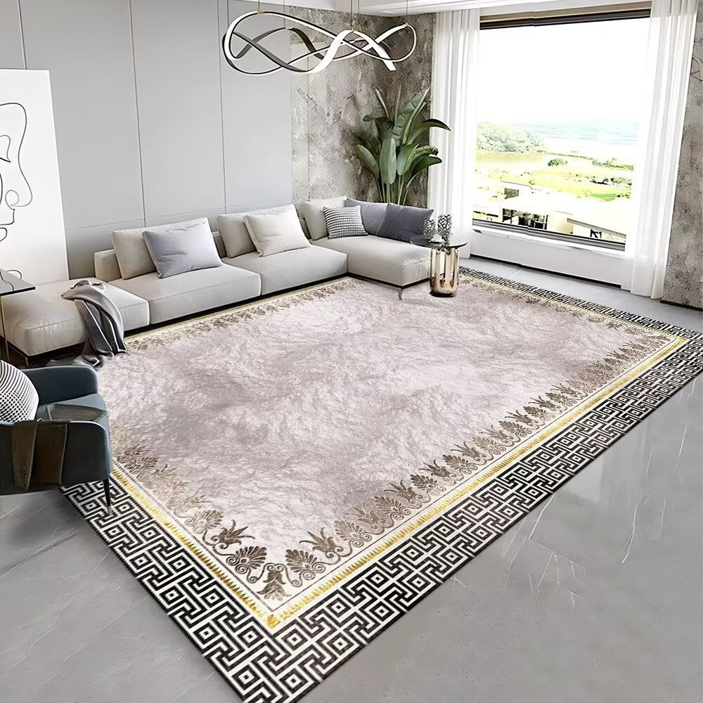 Luxuriöser geometrischer Teppich Brehn