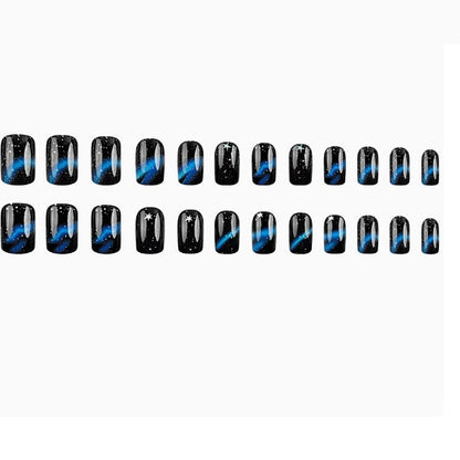 Galaxy-Themed Nail Art Set Brehn