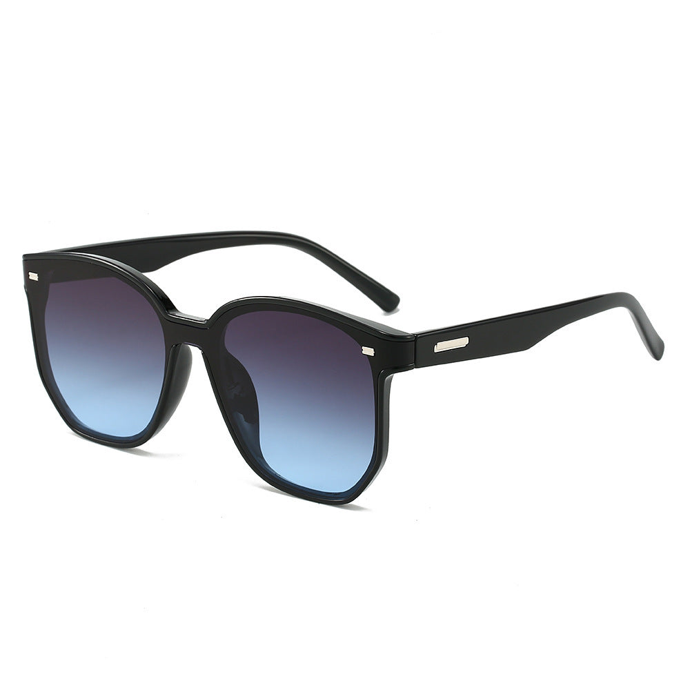 Geometrischer Rahmen Oversized Sonnenbrille Brehn