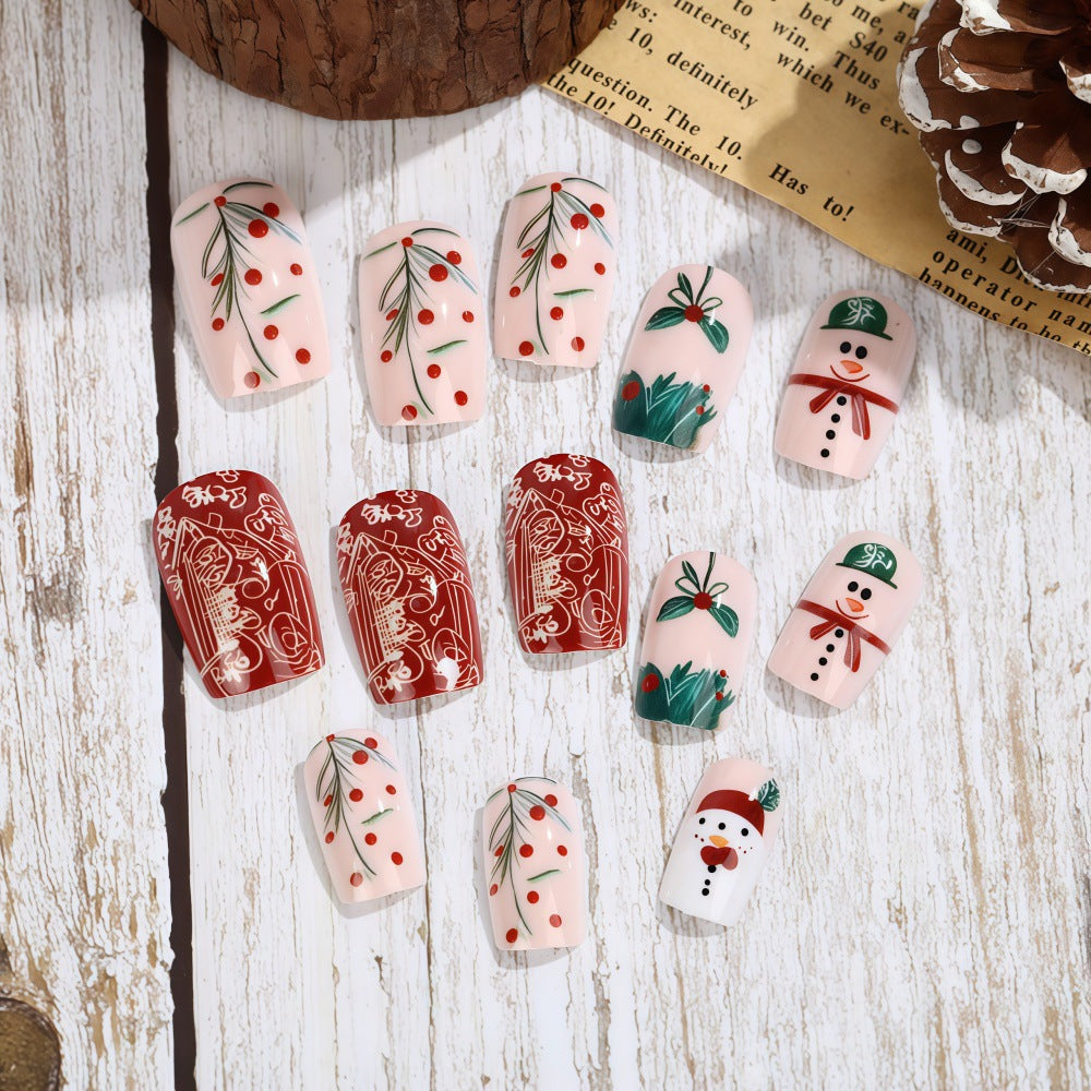 Kreatives Weihnachts-Nageldesign Set Brehn