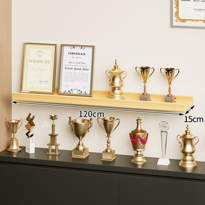 Wandmontierte Schwimmende Display-Regal Lackiertes Hochglanz-MDF