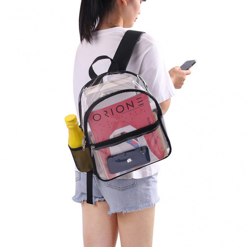 Transparente Rucksacktasche mit Mehreren Fächern Brehn
