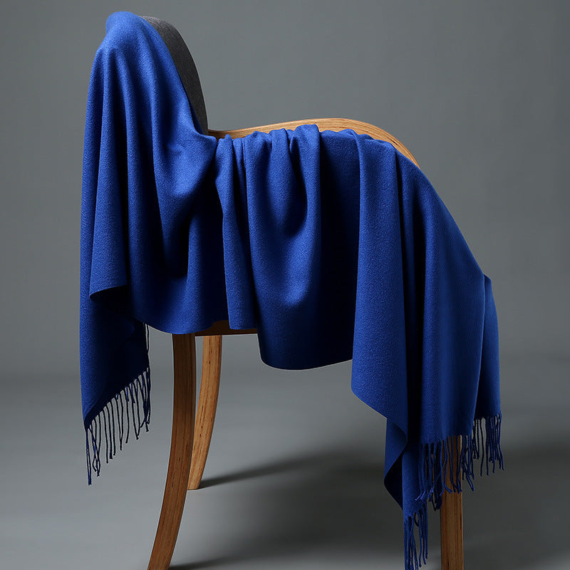 Luxuriöse Cashmere-Mischung Wurfdecke