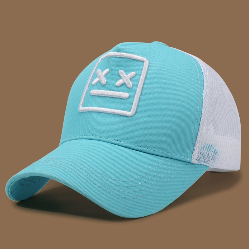 Damen Sportliche Baseballkappe mit Netzseiten Brehn
