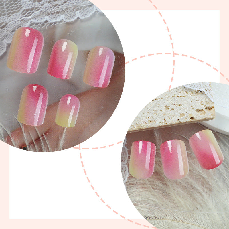 Premium Ombre Press-On Nagelset Brehn