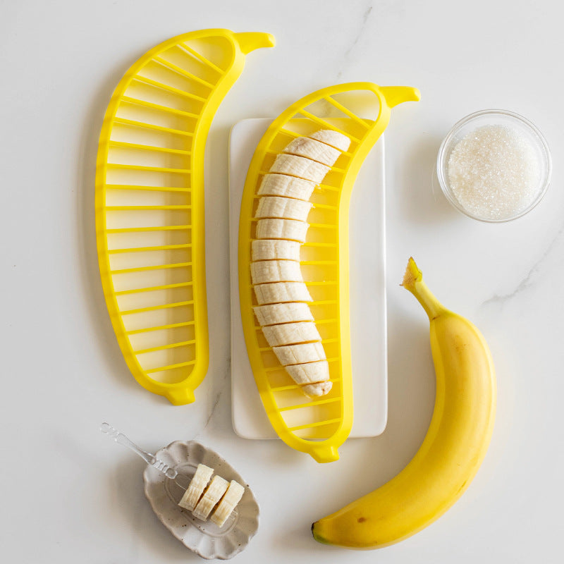 Praktischer Silikon-Bananenschneider Brehn