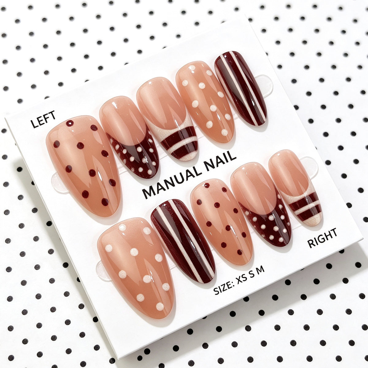 Dekoratives manuelles Nagelkunstset