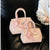 Elegante Krokodil-Prägung Handtasche Brehn