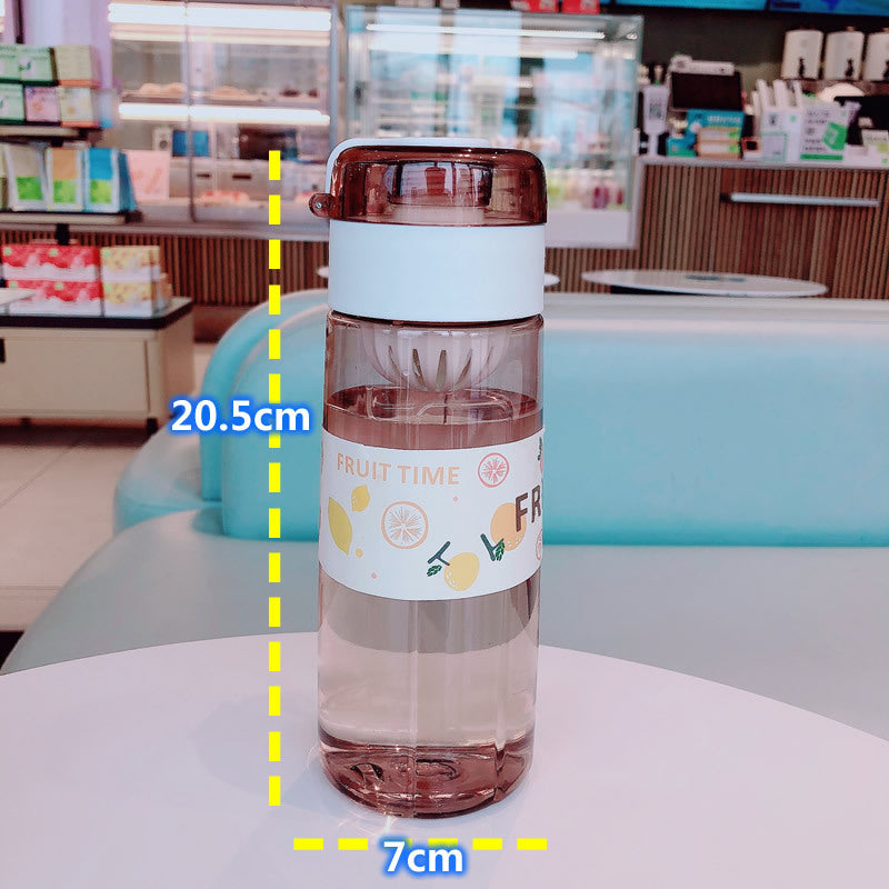 Damen Mehrweg-Infuserflasche mit fruchtigem Design Brehn