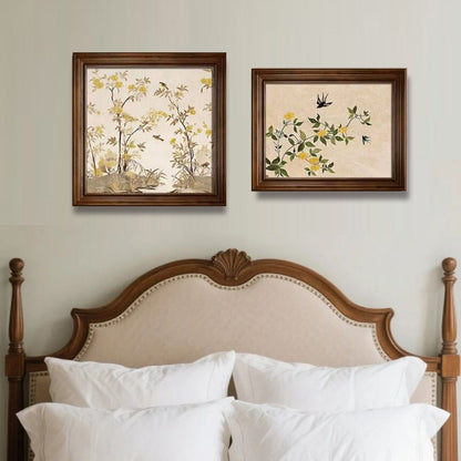 Vintage Botanische Kunstset