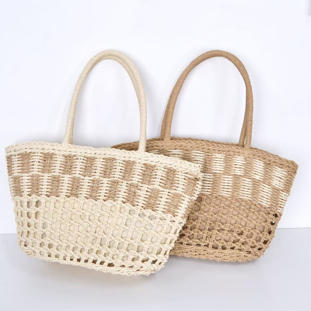 Großer Korb Shopper Brehn