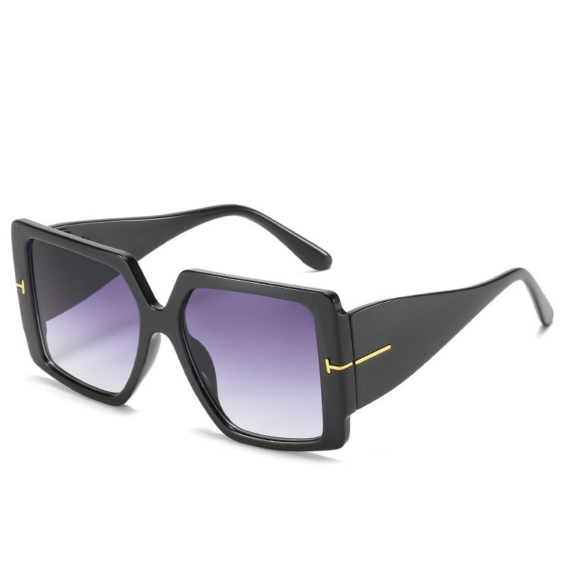 Einzigartige Oversized Geometrische Sonnenbrille Brehn